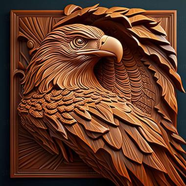 3D model Eagle (STL)